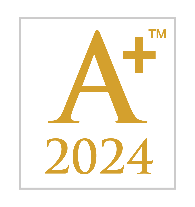 Image of the A+ rating for the year 2024